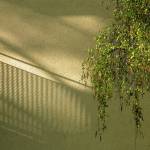 Schatten auf Hauswand
